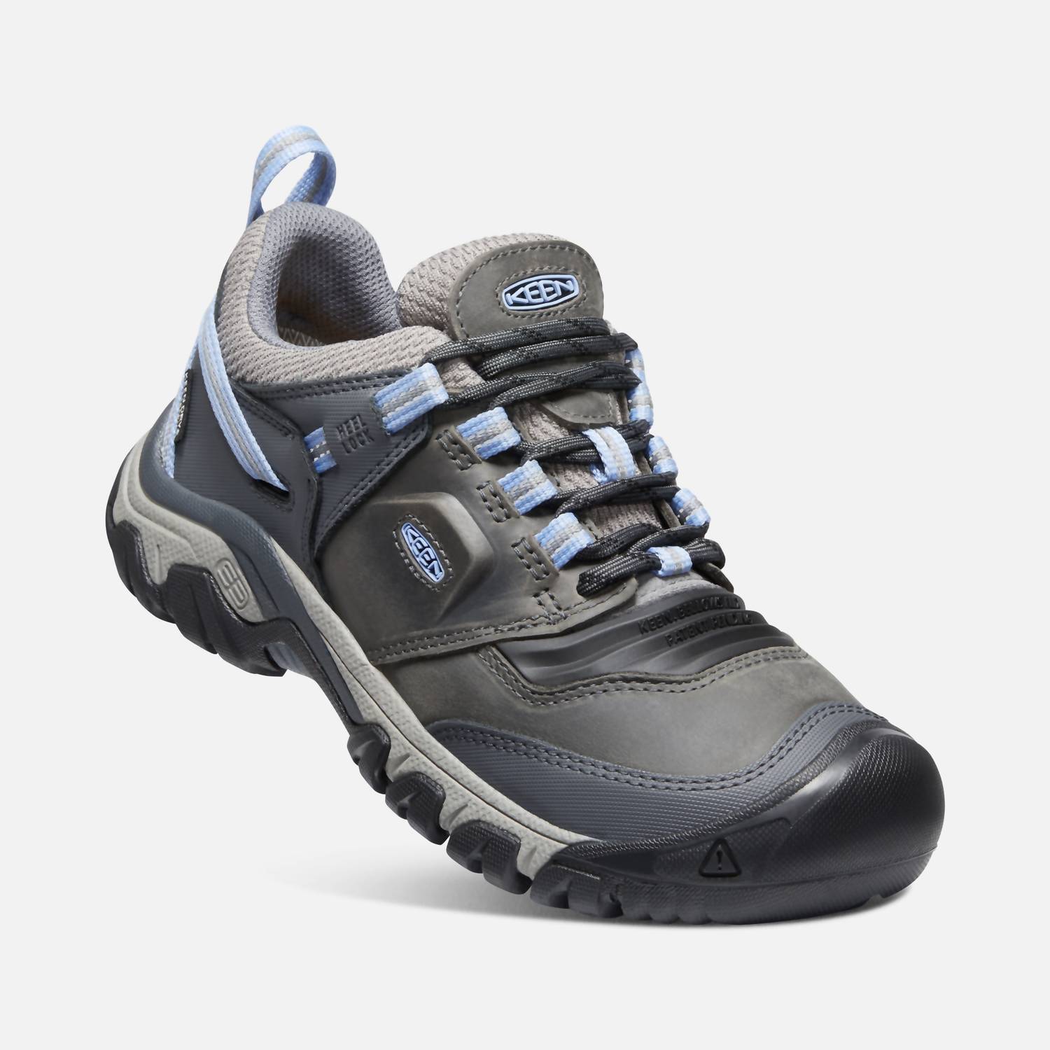 New Keen Women’s Ridge Flex Hiking Boots In Steel Grey/Hydrangea